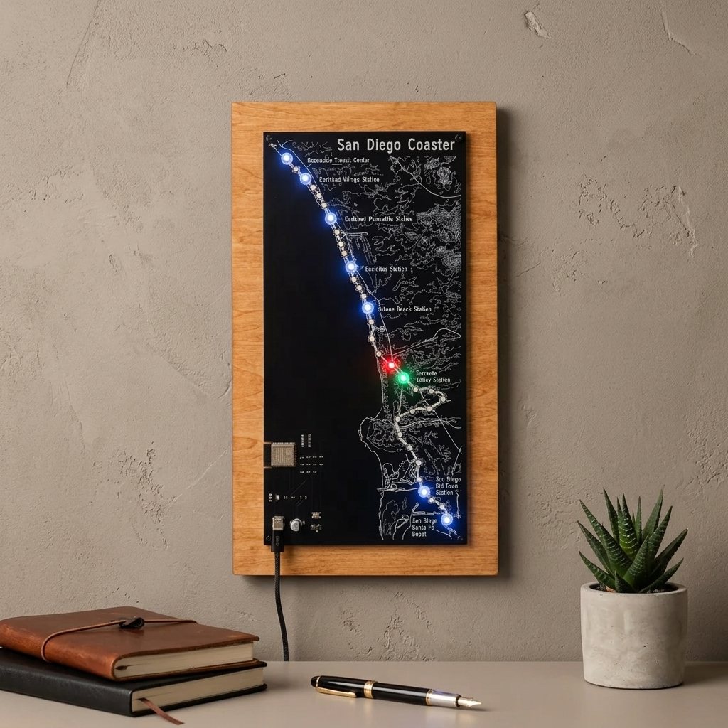 San Diego COASTER Train Tracker